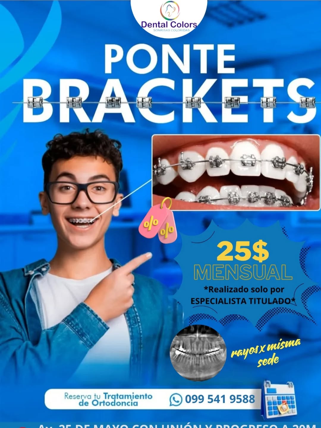 Promoción de brackets de Dental Colors